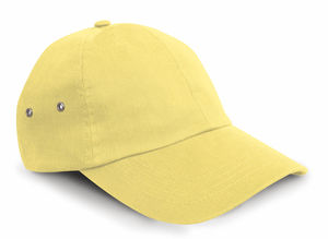 Casquette personnalisée classique 6 panneaux | Plush Jaune 1