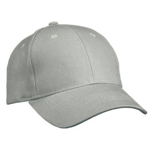 Casquette personnalisée classique 6 panneaux | Qetu Gris clair