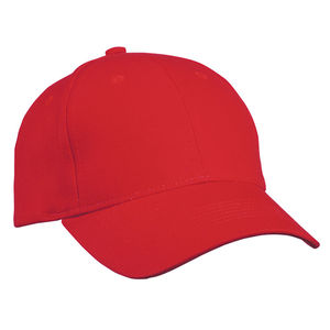 Casquette personnalisée classique 6 panneaux | Qetu Rouge