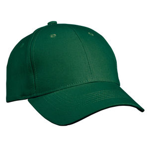 Casquette personnalisée classique 6 panneaux | Qetu Vert foncé