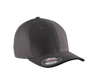 Casquette personnalisée classique 6 panneaux | Quke Gris foncé Noir