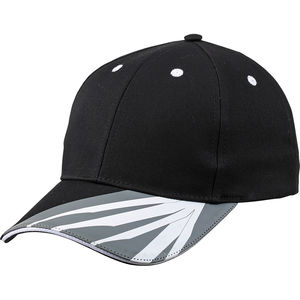 Casquette personnalisée classique 6 panneaux | Rebi Noir 2