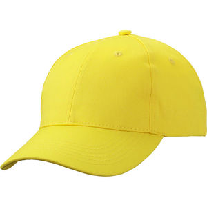 Casquette personnalisée classique 6 panneaux | Vehy Jaune Soleil