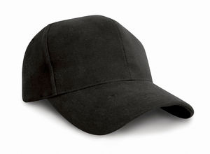 Casquette personnalisée classique 6 panneaux | Waffy Noir 1