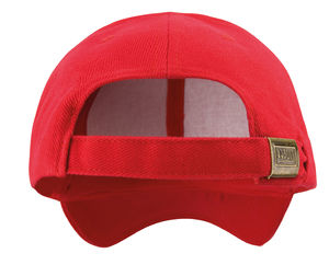 Casquette personnalisée classique 6 panneaux | Waffy Rouge 2