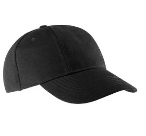 Casquette personnalisée classique 6 panneaux | Xale Noir