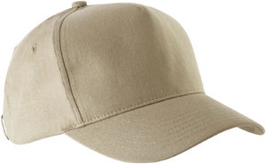 Casquette personnalisée classique 5 panneaux | Action Ii Beige