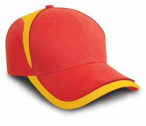 Casquette personnalisée classique 6 panneaux | National Rouge 1