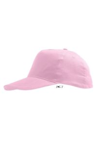 Casquette personnalisée classique 5 panneaux | Sunny Kids Rose