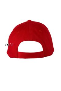 Casquette personnalisée classique 5 panneaux | Sunny Kids Rouge 2