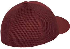 Casquette personnalisée classique 6 panneaux | Tactel Mesh Bordeaux 3