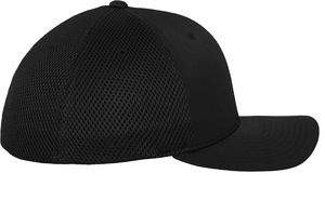 Casquette personnalisée classique 6 panneaux | Tactel Mesh Noir 2