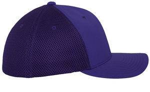 Casquette personnalisée classique 6 panneaux | Tactel Mesh Pourpre 2