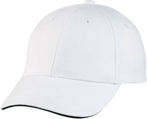 casquette personnalisée luxe Blanc