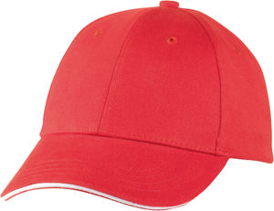 casquette personnalisée luxe Rouge
