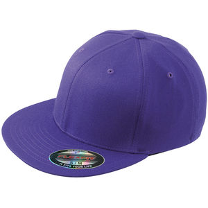 Casquette personnalisée plate 6 panneaux | Goqu Pourpre