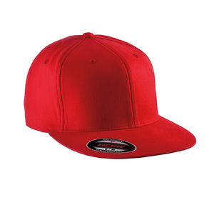 Casquette personnalisée plate 6 panneaux | Sinni Rouge