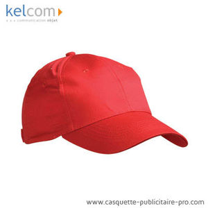 Casquette Promo personnalisable Rouge Clear