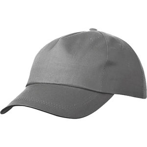 Casquette publicitaire 5 panneaux | Yoju Gris foncé