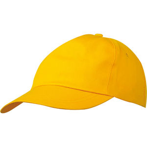 Casquette publicitaire 5 panneaux | Yoju Jaune Doré