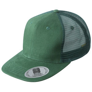 Casquette publicitaire 6 panneaux avec filet | Byho Vert foncé