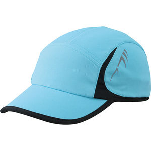 Casquette publicitaire classique 4 panneaux | Ruwu Turquoise Noir