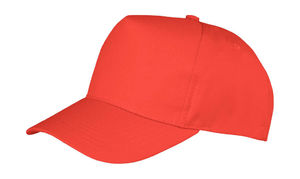 Casquette publicitaire classique 5 panneaux | Conagi Rouge