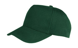 Casquette publicitaire classique 5 panneaux | Conagi Vert bouteille