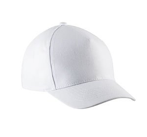 Casquette publicitaire classique 5 panneaux | Fovy Blanc