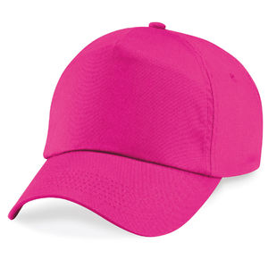 Casquette publicitaire classique 5 panneaux | Kamo Fuchsia 1