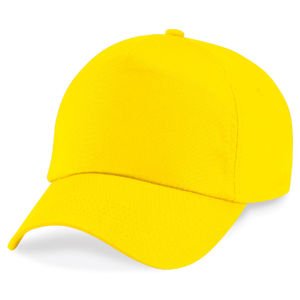 Casquette publicitaire classique 5 panneaux | Kamo Jaune 1