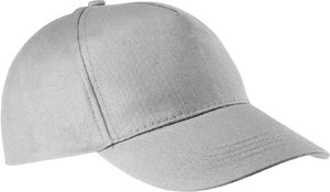 Casquette publicitaire classique 5 panneaux | Roggu Gris Clair