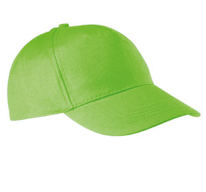 Casquette publicitaire classique 5 panneaux | Roggu Lime