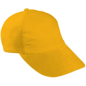 Casquette publicitaire classique 5 panneaux | Role Jaune Doré