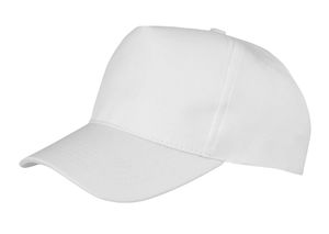 Casquette publicitaire classique 5 panneaux | Symo Blanc 1