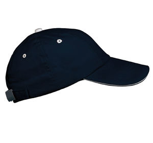 Casquette publicitaire classique 5 panneaux | Top Marine Blanc