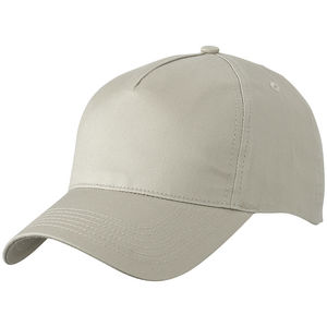 Casquette publicitaire classique 5 panneaux | Yape Beige