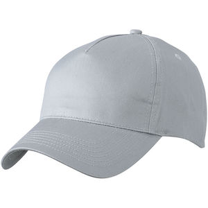 Casquette publicitaire classique 5 panneaux | Yape Gris