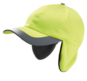 Casquette publicitaire classique 6 panneaux | Cybu Jaune Fluo