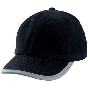 Casquette publicitaire classique 6 panneaux | Faye Noir