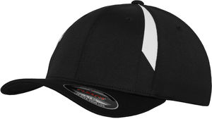 Casquette publicitaire classique 6 panneaux | Feyu Noir Blanc 1