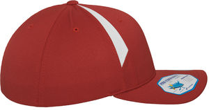 Casquette publicitaire classique 6 panneaux | Feyu Rouge Blanc 2