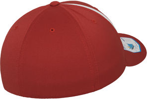 Casquette publicitaire classique 6 panneaux | Feyu Rouge Blanc 3