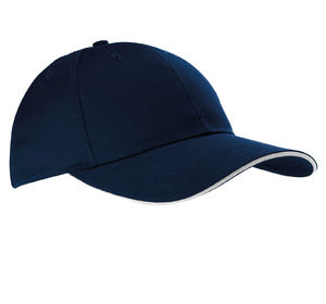 Casquette publicitaire classique 6 panneaux | Fume Marine Blanc