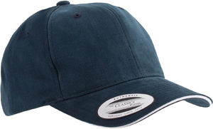 Casquette publicitaire classique 6 panneaux | Gojy Marine Blanc