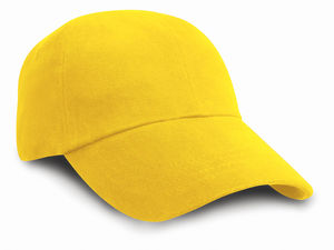 Casquette publicitaire classique 6 panneaux | Goode Jaune 1