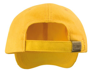 Casquette publicitaire classique 6 panneaux | Goode Jaune 2