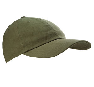 Casquette publicitaire classique 6 panneaux | Kootu Vert militaire