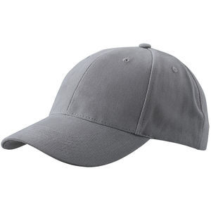 Casquette publicitaire classique 6 panneaux | Lanno Gris foncé