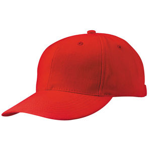 Casquette publicitaire classique 6 panneaux | Lanno Rouge